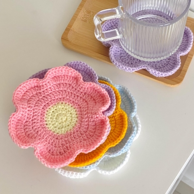 DIY Flower Coaster