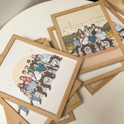 8R Frame - Illustration design