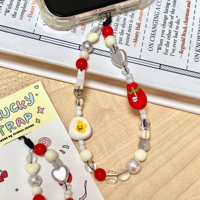 Pomato & G-egg phone strap