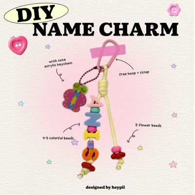 DIY Name Charm