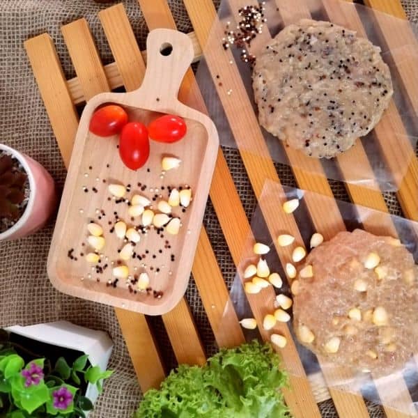 Frozen Quinoa Chic Patty 100G+- (RAW）