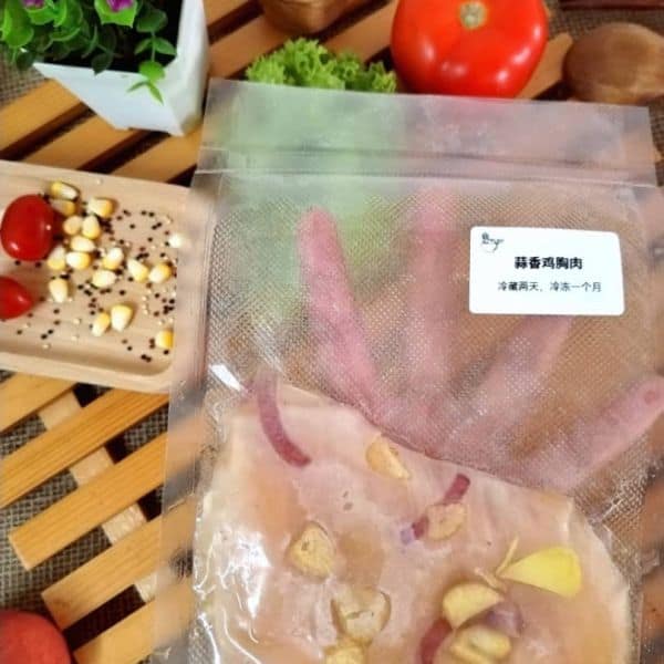 Frozen Garlic Chic Breast 100G+-   (RAW)