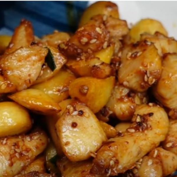 4️⃣ Garlic Cumin Chic Bite
