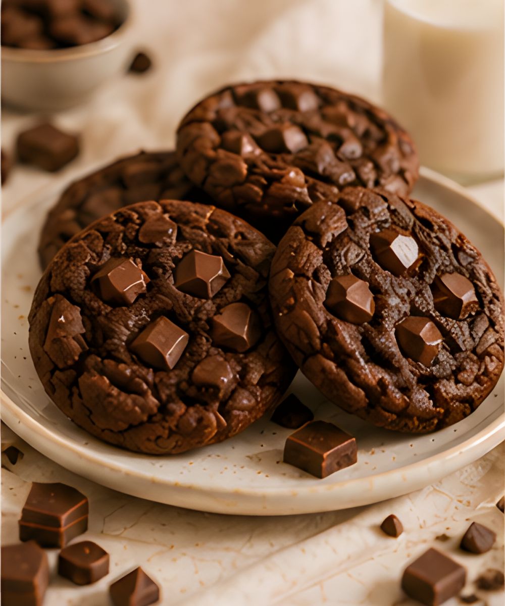 Double Chocolate Cookies
