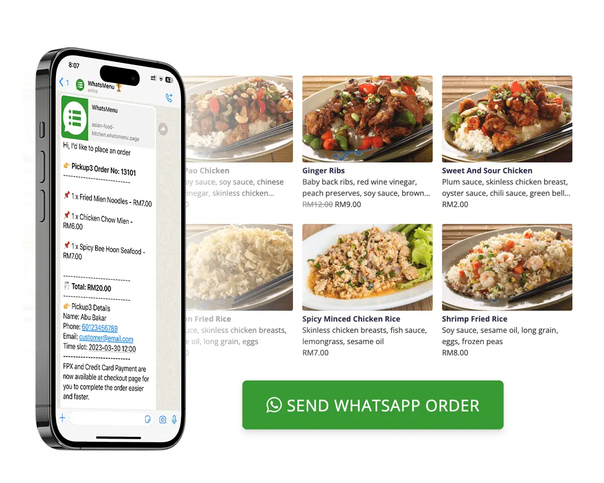 WhatsApp Ordering